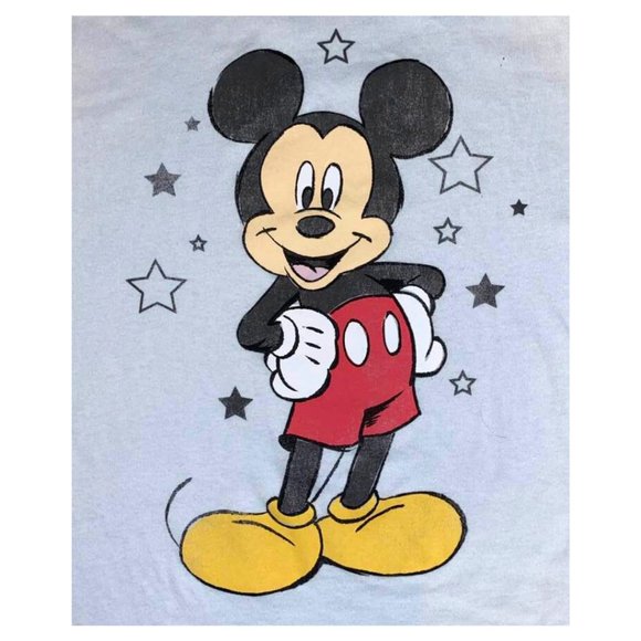 2 for $15 NWT Disney Mickey Mouse Vintage Graphic Tee Small Retro Y2K Streetwear - Picture 5 of 10